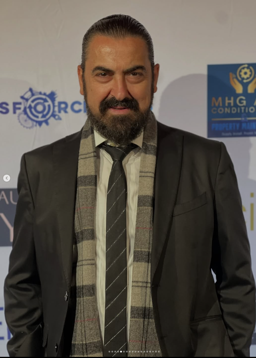 Mario Assi at the NoWayOut premiere, London 2025